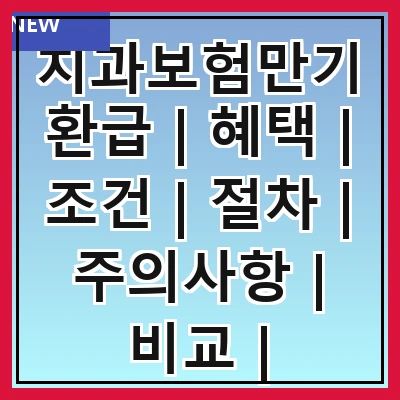 치과보험만기환급 | 혜택 | 조건 | 절차 | 주의사항 | 비교 | 추천상품 | 후기